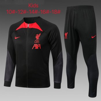 maglia Liverpool Giacca bambino Nero 2023