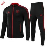 maglia Manchester United Giacca bambino Nero 2022