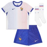 seconda maglia Francia bambino Euro 2024 con calze