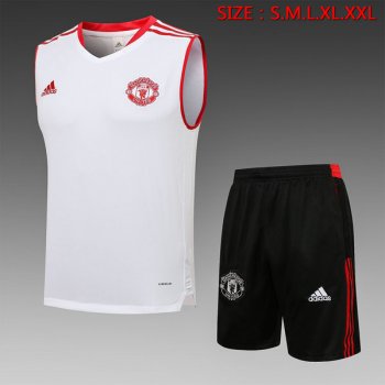 maglia gilet Manchester United Bianco 2022