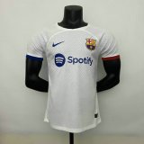 Versione del giocatore maglia Barcellona seconda 2024