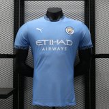 Versione del giocatore maglia Manchester City casa 2025