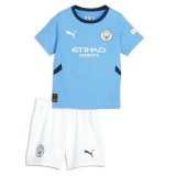 prima maglia Manchester City bambino 2025