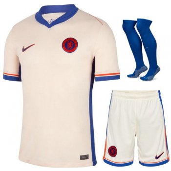 seconda maglia Chelsea bambino 2025 con calze