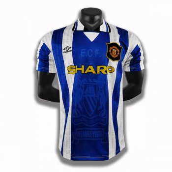 seconda maglia Manchester United Retro blu 1994 1996