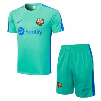 maglia Barcellona formazione verde chiaro 2024