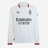 seconda maglia Milan manica lunga 2025