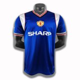 seconda maglia Manchester United Retro blu 1985