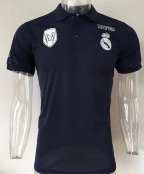 maglia Real Madrid Polo 12 Champions nero