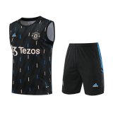 maglia gilet Manchester United Nero 2024