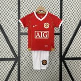 prima maglia Manchester United bambino Retro 2006-2007