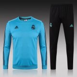 maglia Real Madrid formazione manica lunga blu-01 2018