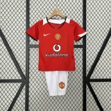 prima maglia Manchester United bambino Retro 2005-2006