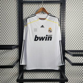 prima maglia Real Madrid Retro manica lunga 2009-2010