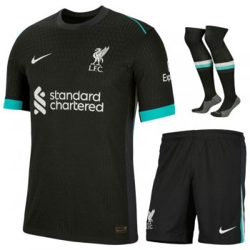 seconda maglia Liverpool bambino 2025 con calze