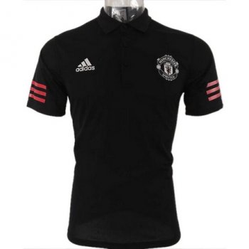 maglia Manchester United Polo UCL 2018 nero