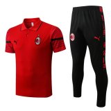 maglia Milan Polo rosso 2023