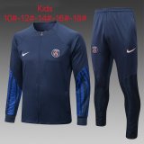 maglia PSG Giacca bambino blu 2023