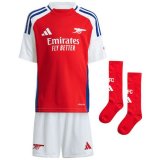 prima maglia Arsenal bambino 2025 con calze