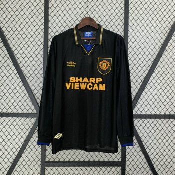 seconda maglia Manchester United Retro manica lunga 1993-94