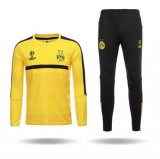 maglia Borussia Dortmund formazione manica lunga UCL giallo 2017