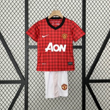 prima maglia Manchester United bambino Retro 2012-2013