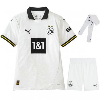 terza maglia Borussia Dortmund bambino 2025 con calze