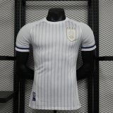 Versione del giocatore maglia Uruguay seconda 2025