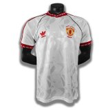 seconda maglia Manchester United Retro bianca 1991