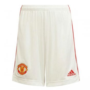 Manchester United Pantaloncino 2022 bianca