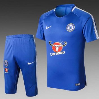 maglia Chelsea formazione blu 2018