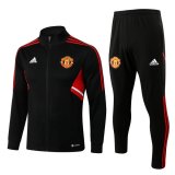 maglia Manchester United Giacca Nero-04 2023