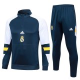 maglia Real Madrid formazione manica lunga Blu scuro 2024