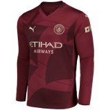 terza maglia Manchester City manica lunga 2025