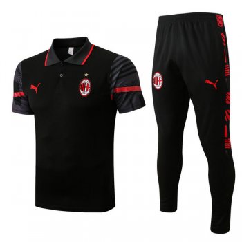 maglia Milan Polo Nero-01 2023