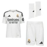 prima maglia Real Madrid bambino 2025 con calze
