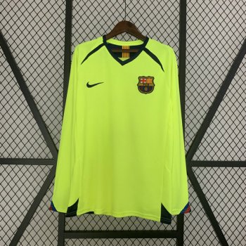 seconda maglia Barcellona Retro manica lunga 2005-06