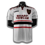 seconda maglia Manchester United Retro bianca 1998 1999