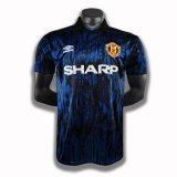 seconda maglia Manchester United Retro blu 1993