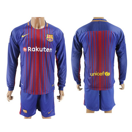 prima maglia Barcellona manica lunga 2018