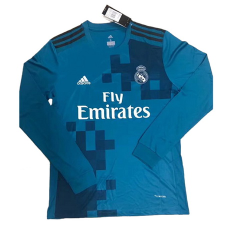 Nuova terza maglia Real Madrid manica lunga 2018